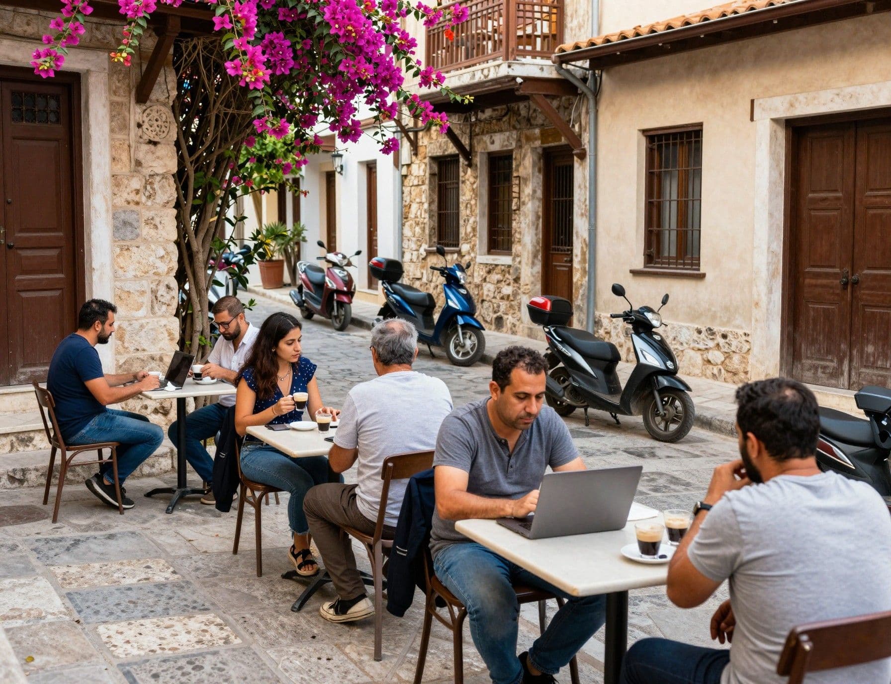 Content illustration 1 for Greece: Live the Life, Then Verify the Facts