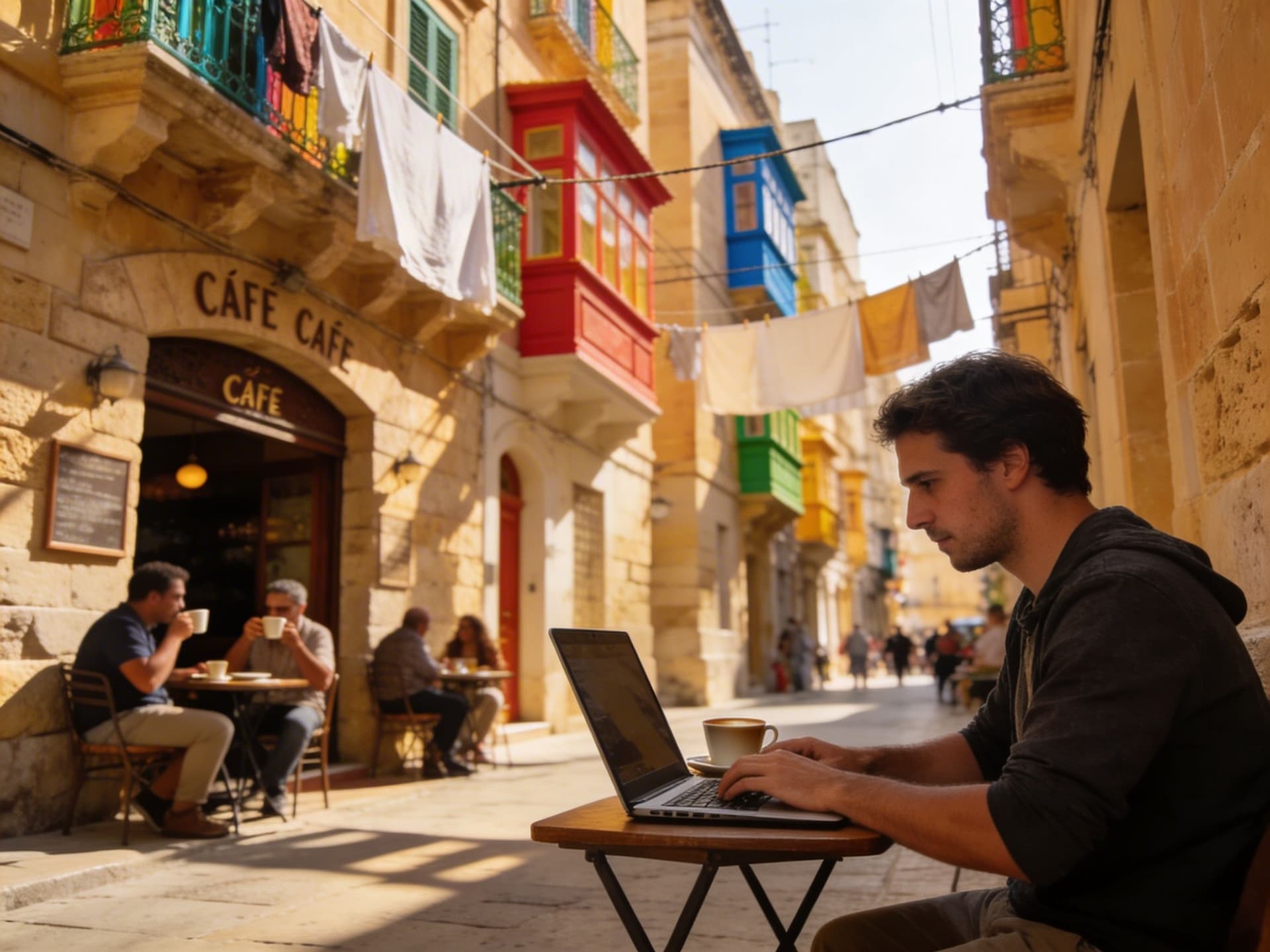 Content illustration 1 for Malta Neighbourhood Vibes: Live Like a Nomad, Buy Like a Local